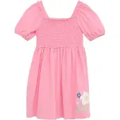 s.Oliver Robe bleu / vert clair / rose clair / blanc