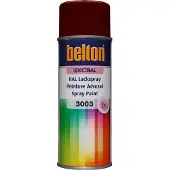 Belton Peinture aérosol RAL 3003 Rouge rubis brillant 400ML SPECTRAL