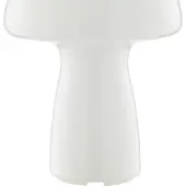 Brilliant G60250/05 Erik Lampe de table LED 16 cm Verre blanc LED intégrée