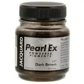 Jacquard Pearl Ex Pigment Marron Foncé 14 g - Poudre Créative Jouets