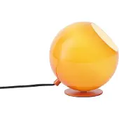 QAZQA Lampe de table rétro orange avec verre - Mabel