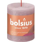 Bolsius 4x , Bougie, Stumpenkerze 'Rustiko Shine' (1 pcs)