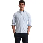 Marc O'Polo Chemise bleu clair / blanc