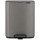 Brabantia Bo Waste Bin, Poubelle, Gris
