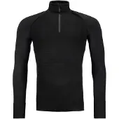 Ortovox - Sous-vêtement en laine de mérinos - 230 Competition Zip Neck M Black Raven en Laine - Taille M - Noir