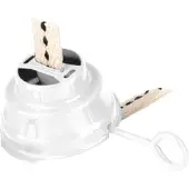 Feuerhand Baby Special 276 Burner With Wick White, B-276-WI, brûleur avec mêche
