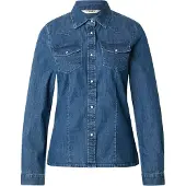 ONLY Chemisier 'ONLSASIA' bleu denim