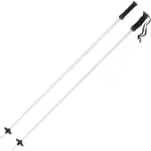 Atomic AMT SQS W, bâtons de ski, blanc
