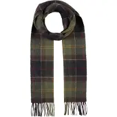 Barbour Écharpe marron / vert / rouge / blanc