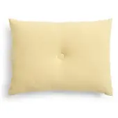 HAY Dot Coussin Linen Soft yellow