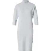Comma Robes en maille gris