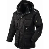 TeXXor Veste d'hiver BOSTON, Noir (4XL)