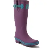 Evercreatures Bottes de Pluie Evercreatures Eggplant Obsession Haut-Taille 37