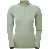 Montane Dart Xt Half Zip Long Sleeve T-shirt Vert S Femme