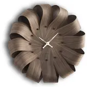 Nomon Brisa Horloge Murale Walnut | Oak | Polished Brass