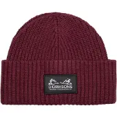 Didriksons Mica, bonnet, junior, rouge foncé