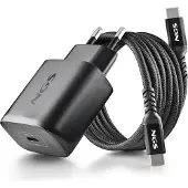 NGS BUD 45W-C, Intérieur, AC, 20 V, 2,25 A, 1,5 m, Noir