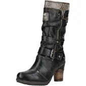 Mustang Bottes beige foncé / noir / argent