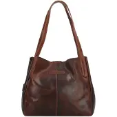 Greenburry Sac bandoulière 'Rugged' chocolat