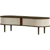 UMAGE Audacious Banc TV Dark Oak | White Sands