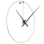 Nomon New Anda Horloge murale Chrome