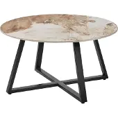 Beliani Table Basse Ivins Noir