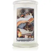 Kringle Candle Kittens & Cashmere bougie parfumée 624 g