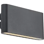 QAZQA Applique Murale Noire Magnétique Incl. LED Rechargeable - Batt