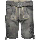 Krüger Collection Pantalon folklorique 'Mirko' gris