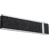 Paulmann Applique Murale , Jagun, dimmable, Noir, Salon / séjour, Tissu / textile, Moderne