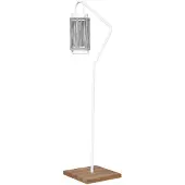 Suns Lampe d'Extérieur Suns Mrs. Solar Ivy Frame Hanging Light Matt White