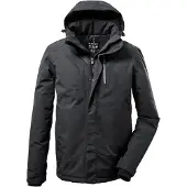 Killtec Veste outdoor noir chiné