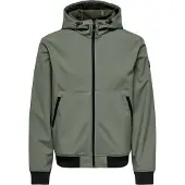 Only & Sons Veste mi-saison 'ONSBOWIE' olive / noir