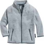 Playshoes Veste en polaire gris / gris basalte