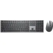 Dell KM7321W Clavier Souris inclus RF sans fil + Bluetooth AZERTY Gris Belge