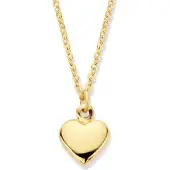 SPARKLE14 Kettenherz 1,0 mm 42 - 45 cm - Gold