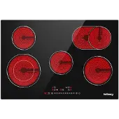 ISE Plaque Vitrocéramique Lt5-04 74 Cm 5 Feux