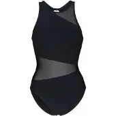 Arena Maillot de bain 1 pièce femme Mesh Angle Vent Back B