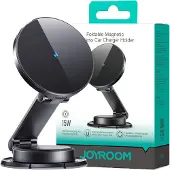 JOYROOM JR-ZS408 support magnétique avec chargeur inductif 15W pour cockpit de voiture - noir