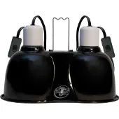 Zoo med Lampenfassung Mini Combo Deep Dome Lamp Fixture