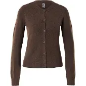 Pieces Cardigan 'PCMALOU' brun foncé