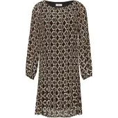 s.Oliver Robe cappuccino / greige / gris clair / noir