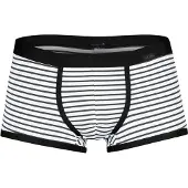 Olaf Benz Boxers gris / blanc