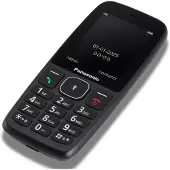 Panasonic KX-TF400, Portrait, Single SIM, 6.1 cm (2.4"), 0.3 MP, Bluetooth, Noir