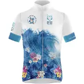 Otso Wave Maillot de cyclisme manches courtes Blanc M Femme Blanc M