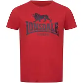 Lonsdale T-Shirt marine / rouge