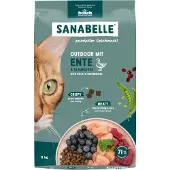 Sanabelle Outdoor Canard 8 kg pour chats d'extérieur