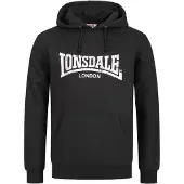 Lonsdale Sweat-shirt 'Wolterton' noir / blanc