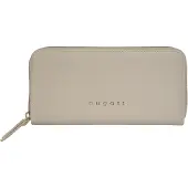 Bugatti porte-monnaie Ella Zip Around Wallet Beige Saffiano