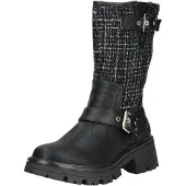 Mustang Bottes noir / blanc naturel